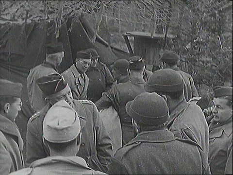 1945-Africa Campaign / Second World War Stock Footage