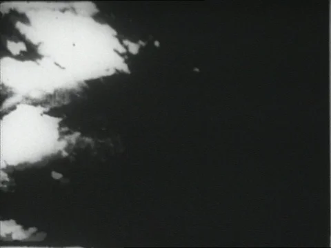1945-Atomic Bomb / Nagasaki / Hiroshima / Japan / 1945 Stock Footage