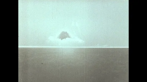 1945-Atomic Bomb Testing / New Mexico / 1945 Stock Footage 77814852