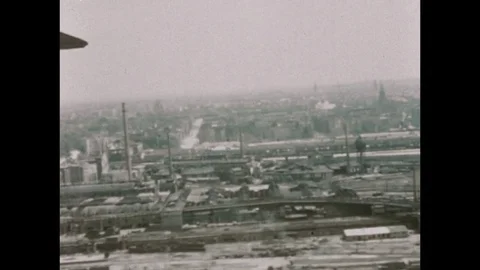 1945-Bomb Damage / End of War / Berlin / 1945 Stock Footage