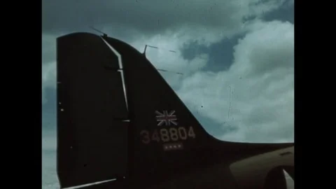 1945-British Air Force / Germany / 1945 Stock Footage