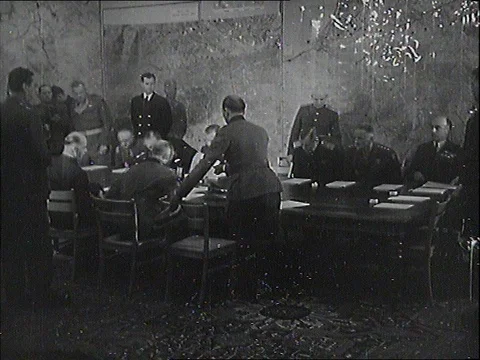 1945-Capitulation / End of War / 1945 Stock Footage 77855471