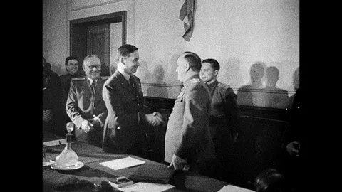 1945-Capitulation / End of War / Germany / May 8, 1945 Stock Footage 77849063