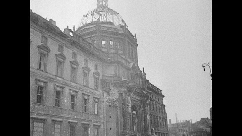 1945-Capitulation / End of War / Germany / May 8, 1945 Stock Footage 77849065