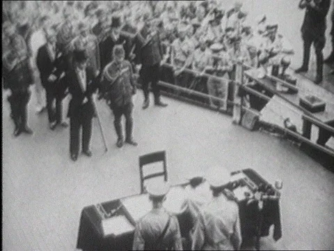 1945-Capitulation / Japan / 1945 Video stock 77857650