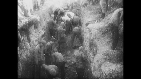 1945-Concentration Camp / Dead Body / Majdanek / Poland / 1945 Stock Footage 77896864