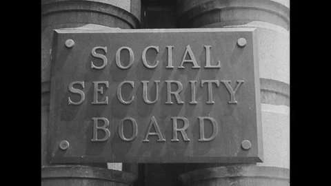 1945-Data Processing / Social Security / USA / 1938 - 1945 Stock Footage 77893845