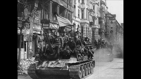 1945-End of War / Berlin / Germany / 1945 Stock Footage 77983280