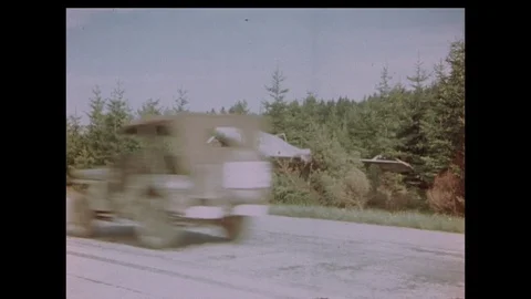 1945-End of War / Germany / 1945 Stock Footage