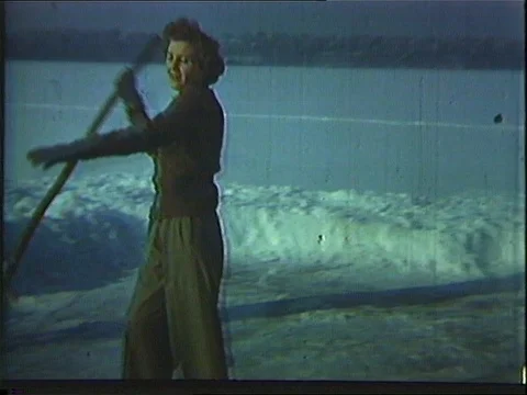1945-Eva Braun / Excursion / 3rd Reich Stock Footage 77862494