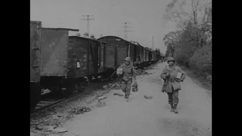 1945-Holocaust / Second World War / 1945 Stock Footage 77909283