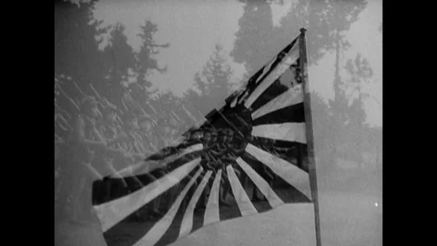 1945-Japan / Second World War / 1939 - 1945 Stock Footage