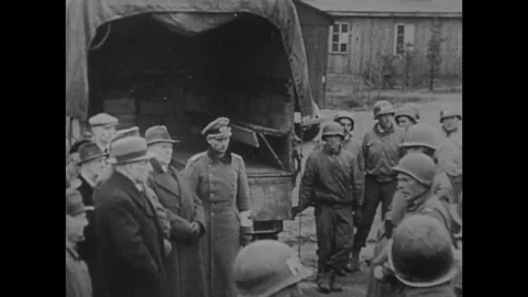 1945-KZ Buchenwald / Liberation / 1945 Stock Footage 77909417