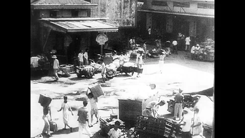 1945-Liberation / Manila / Philippines / Second World War / 1945 Stock Footage 77990904