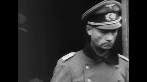 1945-Prisoner-of-War Camp / Ohrdruf / Germany / 1945 Stock Footage 77905602