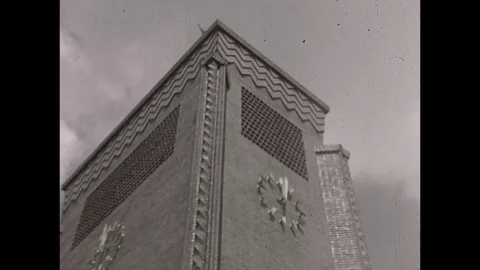 1945-Protestantism / Church / Berlin / 1945 Stock Footage