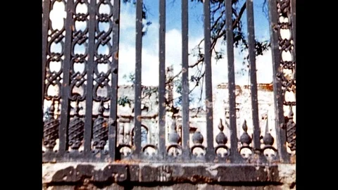 1945-Reich Chancellery / Bombed Out / Berlin / 1945 Stock Footage