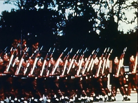 1945-Russian Soldier / Postwar Period / Germany Stock Footage