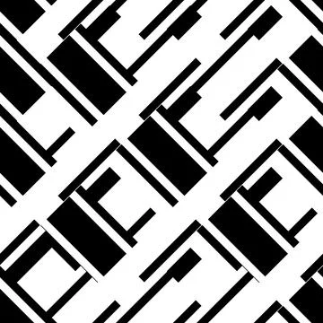1945 Seamless pattern with vertical white segments Stock Illustration