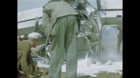1945-Second World War / Aeroplane Crash / Germany / 1945 Stock Footage