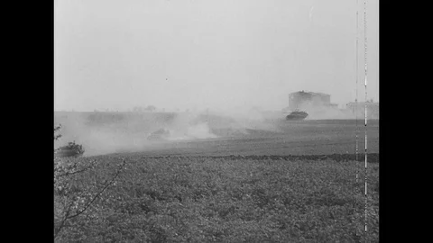 1945-Second World War / Allied / Magdeburg / Germany / 1945 Stock Footage