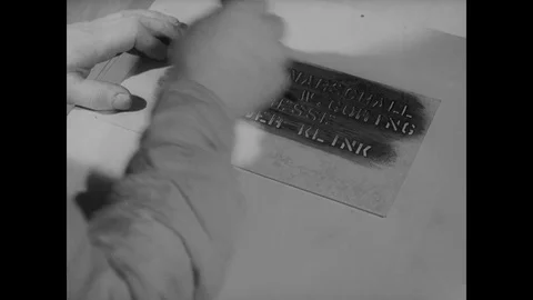 1945-Second World War / Looted Art / Staging / 1933 - 1945 Stock Footage 77870570