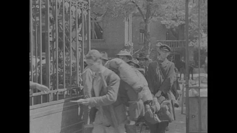 1945-Second World War / Refugee / Germany / 1945 Stock Footage
