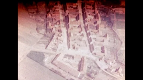 1945-Shelling / Germany / 1945 Stock Footage