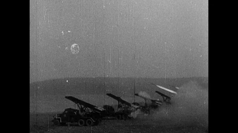 1945-Soviet Army / Battle of Berlin / Germany / 1945 Stock Footage 77982979