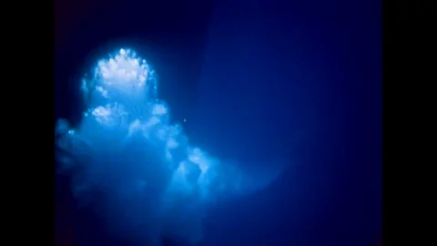 1945-Submarine / Attack / Pacific Ocean / 1945 Stock Footage 77832844