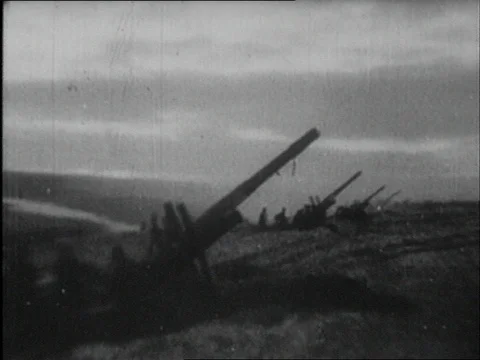1945-Ternopil / Ukraine / Counteroffensive / Second World War Vídeos de archivo 77863871