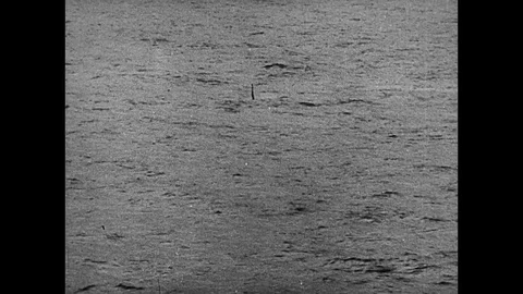 1945-U-Boat / Torpedo / Second World War / 1939 - 1945 Stock Footage 77984364
