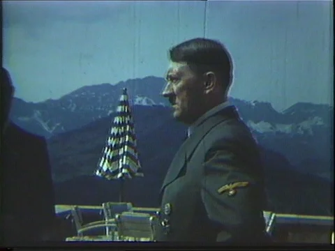 1945-Visit / Berghof / Obersalzberg / 3rd Reich Stock Footage