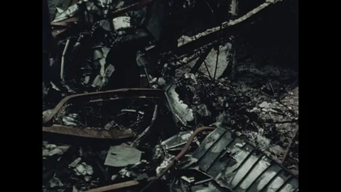 1945-War Damage / End of War / Berlin / 1945 Stock Footage