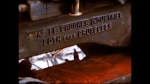 1945-War Damage / Industry / Berlin / 1945 Stock Footage