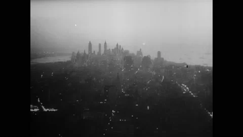 1946 - Aftermath of a deadly plane crash... | Stock Video | Pond5
