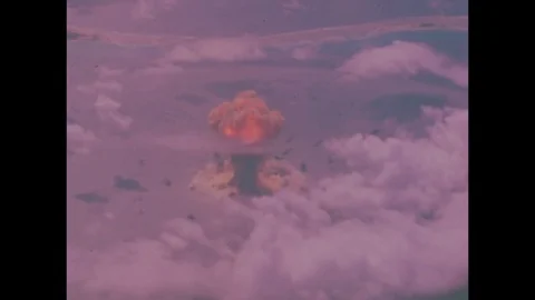 1946-Atomic Bomb Testing / Operation Crossroads / Jul 1, 1946 Stock Footage