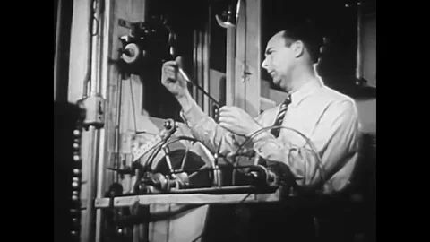 1946 - Jobs in photography can involve being studio assistants and in Stock Footage