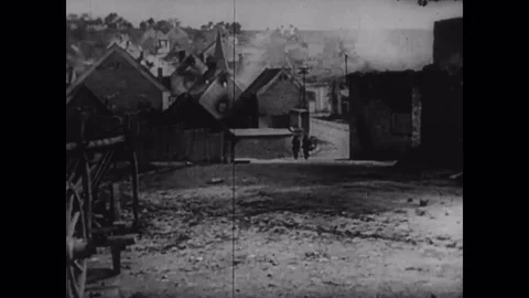 1946 - At the Nuremberg Trials, Soviet prosecutor Roman Rudenko speaks of the Stock Footage 124168135