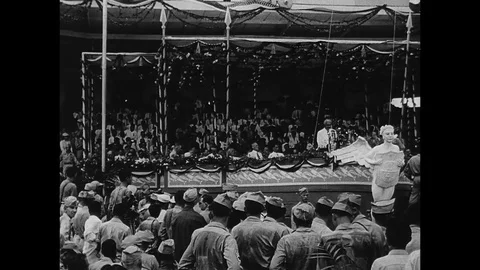 1946-Philippines / Independence / 1946 Stock Footage