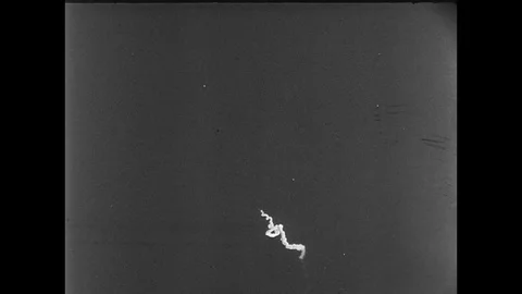 1946-V2 / Rocket Test / USA / 1946 Stock Footage