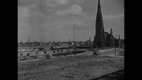 1947-Bremen / Germany / 1947 Stock Footage