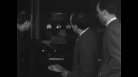 1947-Electronic Numerical Integrator and Computer / Computer Technology / USA / Stock Footage