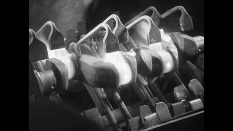 1947-Hanomag / Vehicle Industry / Postwar Period / Germany / 1947 Stock Footage