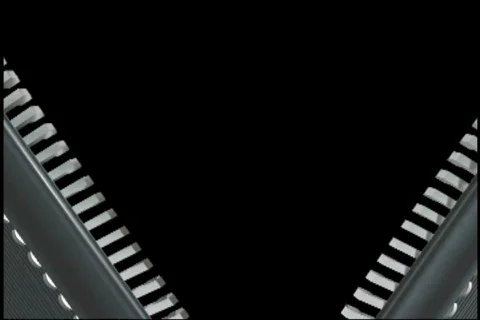 1947 zipper zip up down Stock Footage 822272