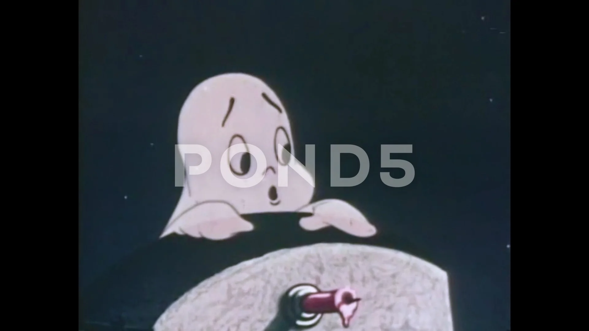 1948 - In this animated film, Casper the... | Stock Video | Pond5