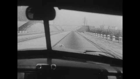 1948-Ford Plant / Poissy / France / 1948 Stock Footage
