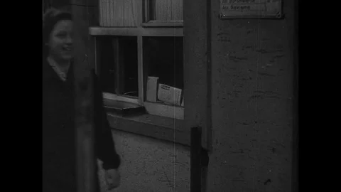 1948-Postwar Period / Woman / Vocational Education / Germany / 1948 Stock Footage