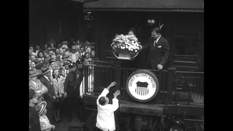 1948-Presidential Elections / USA / 1948 Stock Footage