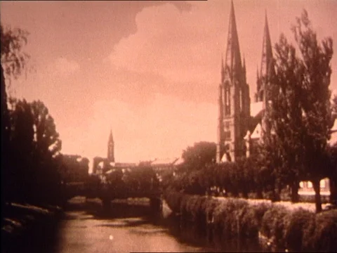 1948-Winston Churchill / 1940-1959 Stock Footage